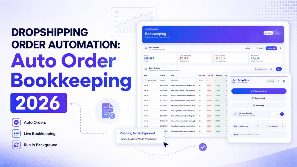 dropshipping order automation - Auto Order Bookkeeping guide 2026
