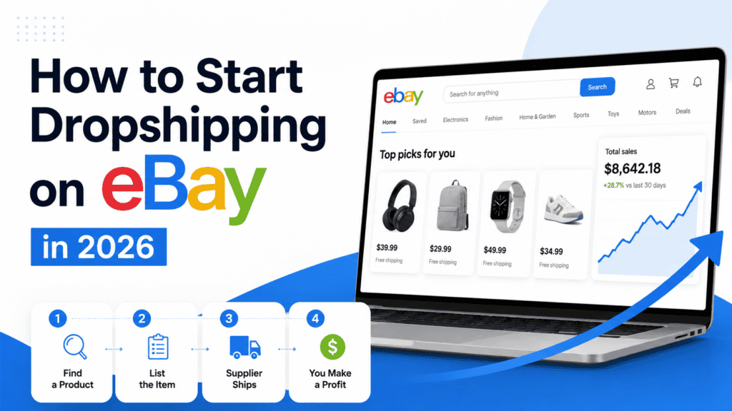 how to start dropshipping on eBay - 2026 guide