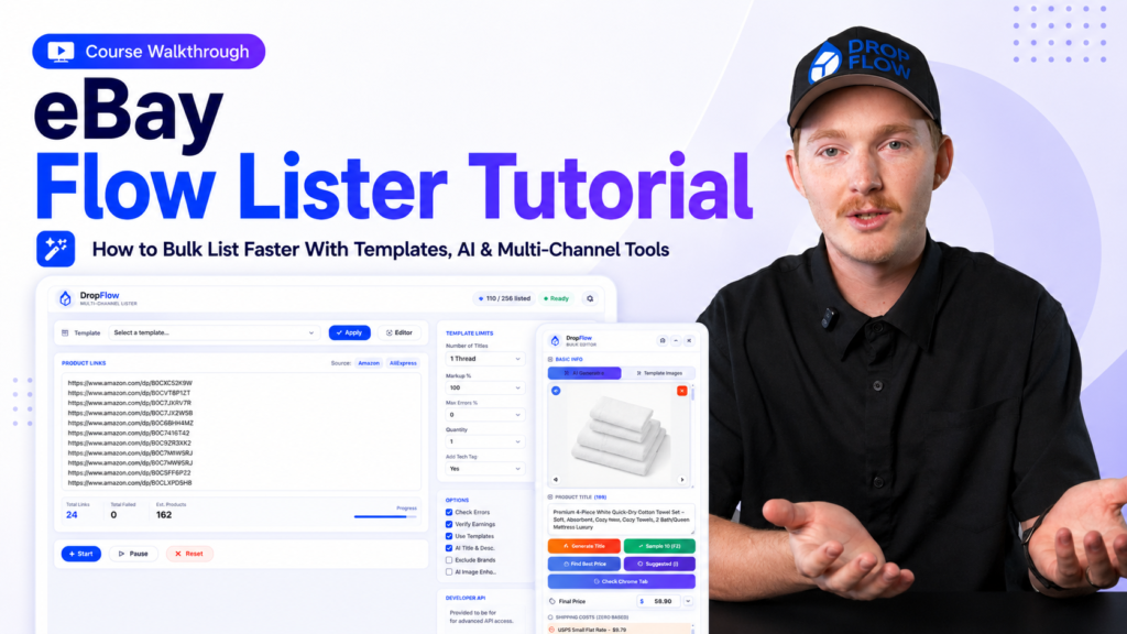 best eBay dropshipping tool - Flow Lister bulk listing guide 2026